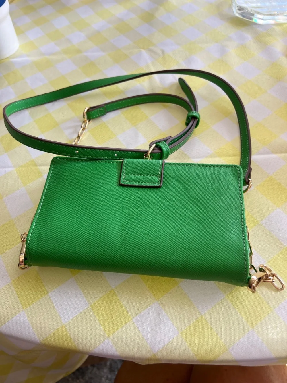 Ann Klien Green Crossbody